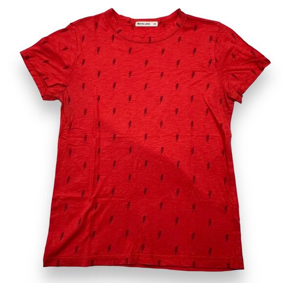 Marine Layer Madewell Loft Bundle of 3 Short Sleeve Shirts Women's XS Gray White - Picture 4 of 12